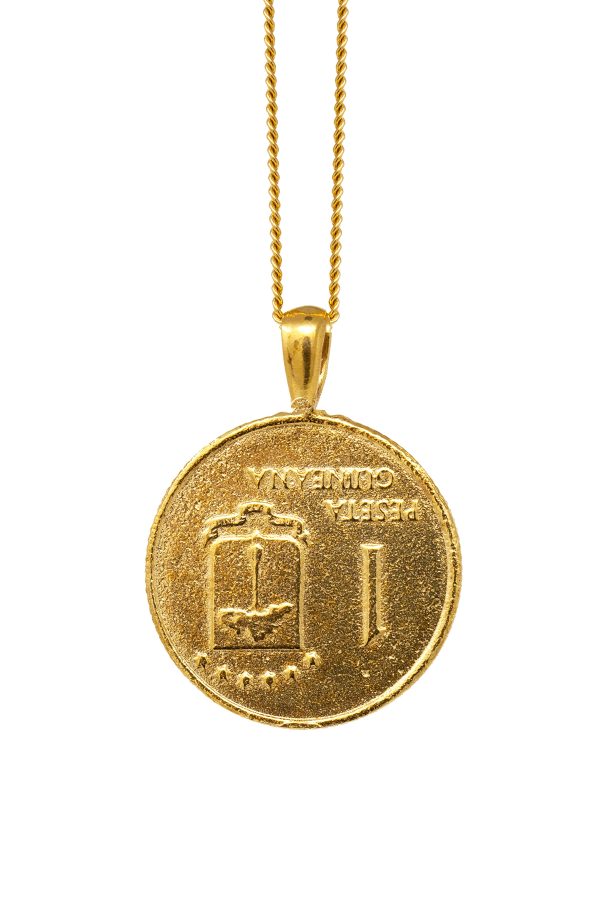 THE EQUATORIAL GUINEA Coin Necklace Online Hot Sale