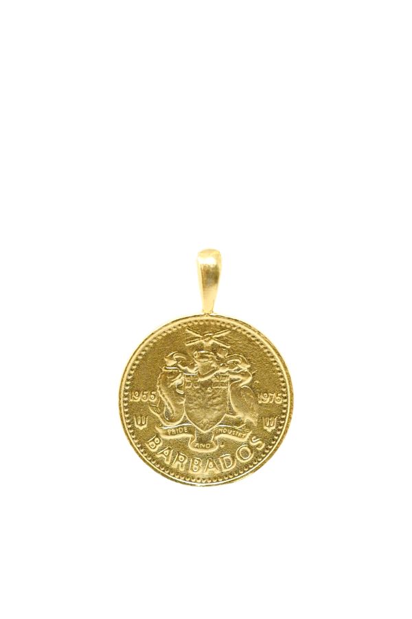 THE BARBADOS Independence Coin Pendant Online Hot Sale