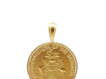 The BAHAMAS Pineapple Coin Pendant Hot on Sale