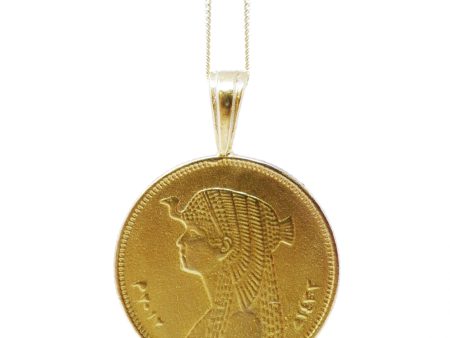 THE CLEOPATRA Coin Necklace Online