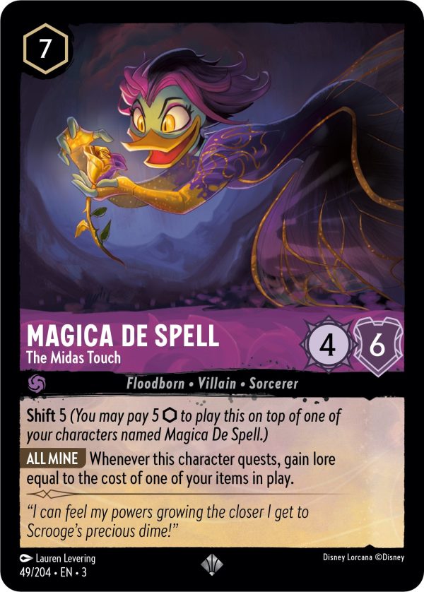 Magica De Spell - The Midas Touch (49 204) [Into the Inklands] Fashion