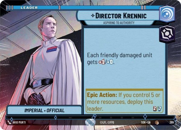 Director Krennic - Aspiring to Authority (Hyperspace) (269) [Spark of Rebellion] on Sale