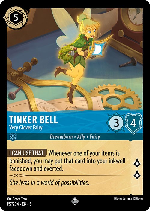 Tinker Bell - Very Clever Fairy (157 204) [Into the Inklands] Online Sale