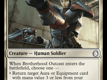 Brotherhood Outcast (Surge Foil) [Fallout] Online Hot Sale