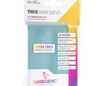 Thick Inner Sleeves Gamegenic Online Sale