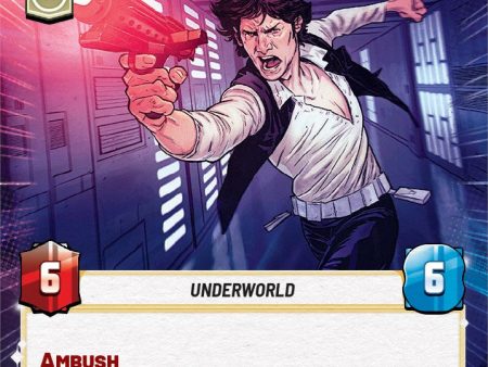 Han Solo - Relunctant Hero (Hyperspace) (460) [Spark of Rebellion] Online Sale