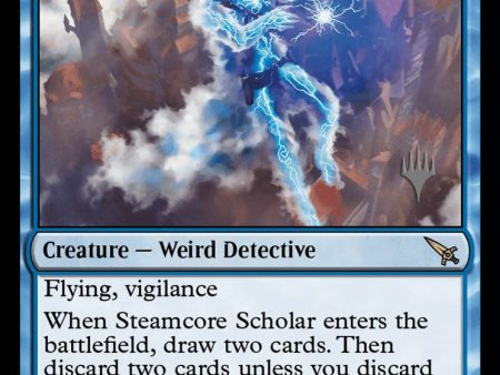 Steamcore Scholar (Promo Pack) [Murders at Karlov Manor Promos] Cheap