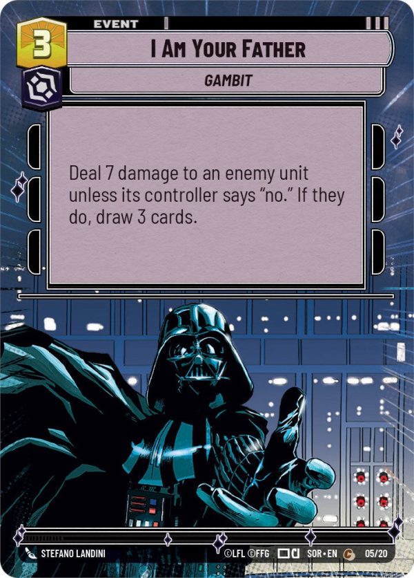 I Am Your Father (Hyperspace) (Weekly Play Promo) (5 20) [Spark of Rebellion Promos] Sale