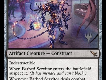 Barbed Servitor (Promo Pack) [Murders at Karlov Manor Promos] Discount