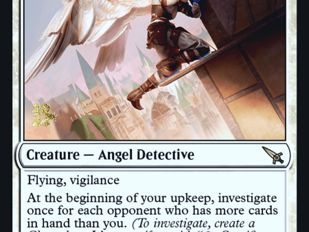 Wojek Investigator [Murders at Karlov Manor Prerelease Promos] Hot on Sale