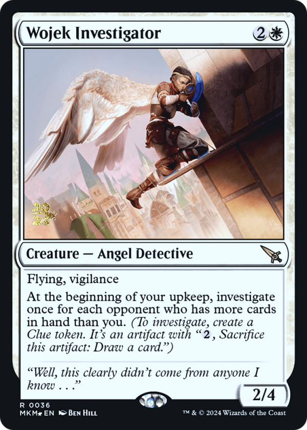 Wojek Investigator [Murders at Karlov Manor Prerelease Promos] Hot on Sale