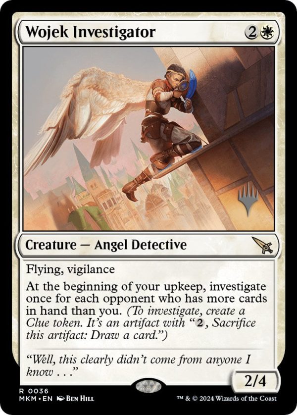 Wojek Investigator (Promo Pack) [Murders at Karlov Manor Promos] For Sale