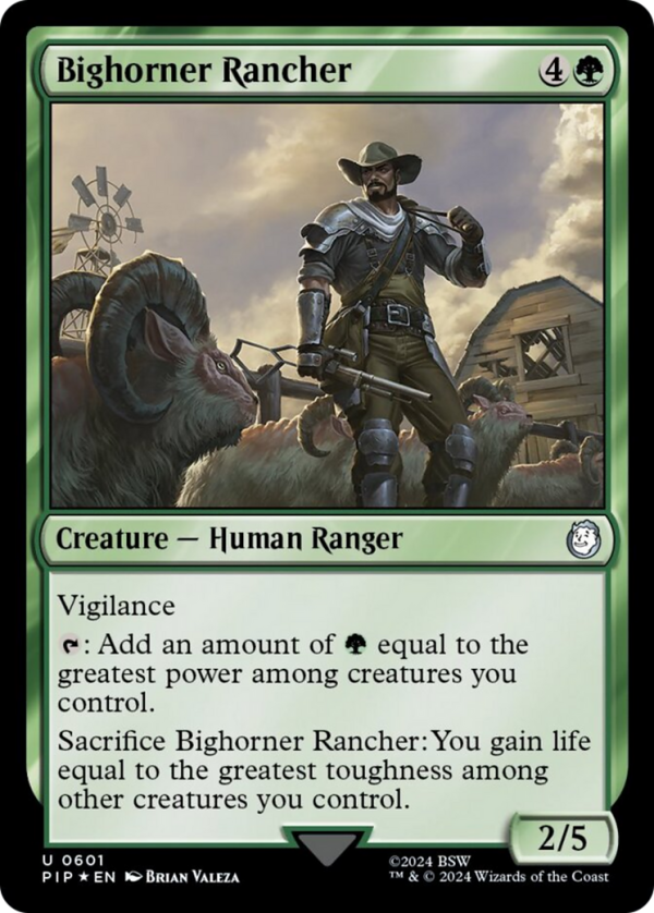 Bighorner Rancher (Surge Foil) [Fallout] Online Sale