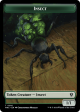 Insect (0016)    Manifest Double-Sided Token [Murders at Karlov Manor Commander Tokens] Cheap