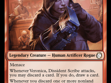 Veronica, Dissident Scribe [Fallout] Online Sale