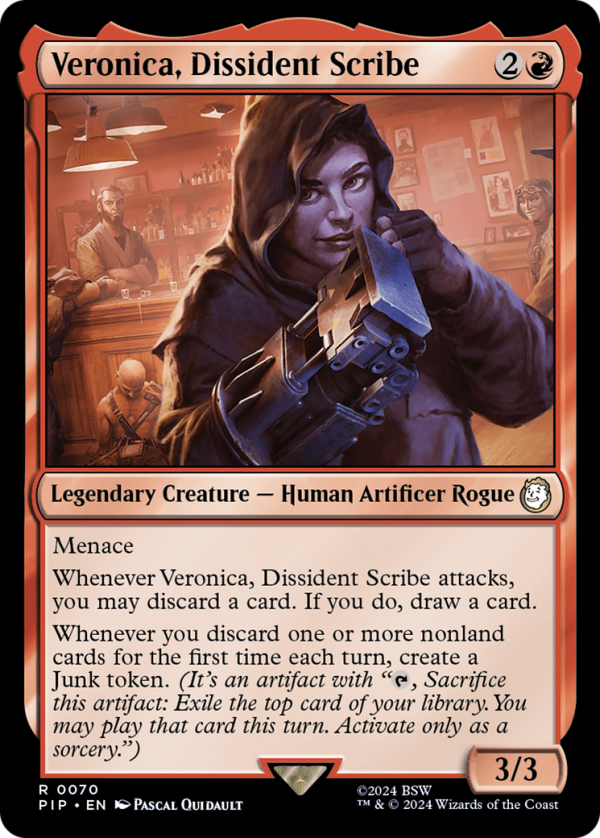 Veronica, Dissident Scribe [Fallout] Online Sale