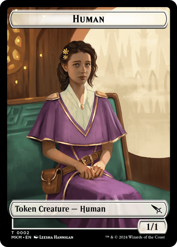 Human    Ogre Double-Sided Token [Murders at Karlov Manor Commander Tokens] Supply