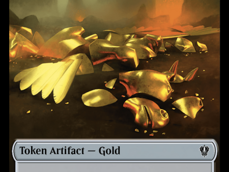 Gold    Kobolds of Kher Keep Double-Sided Token [Murders at Karlov Manor Commander Tokens] Hot on Sale