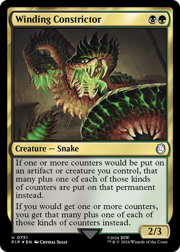 Winding Constrictor (Surge Foil) [Fallout] For Discount