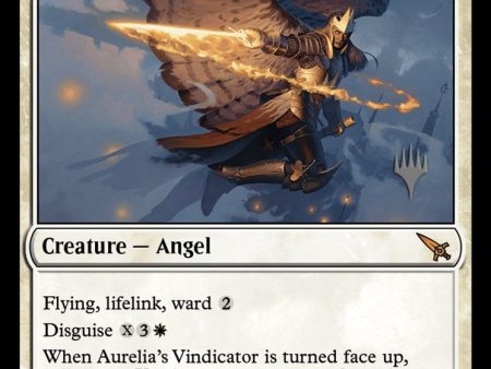 Aurelia s Vindicator (Promo Pack) [Murders at Karlov Manor Promos] Online