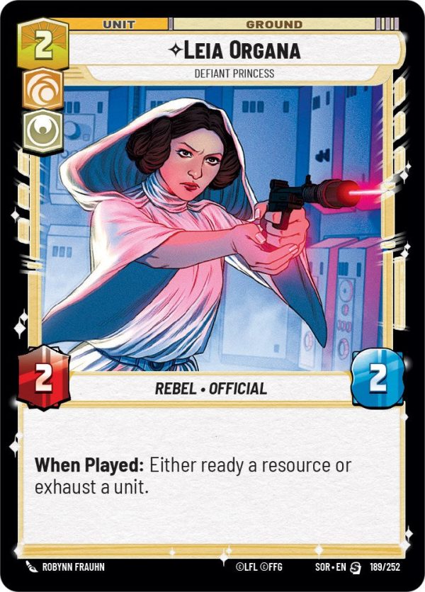 Leia Organa - Defiant Princess (189 252) [Spark of Rebellion] Online now