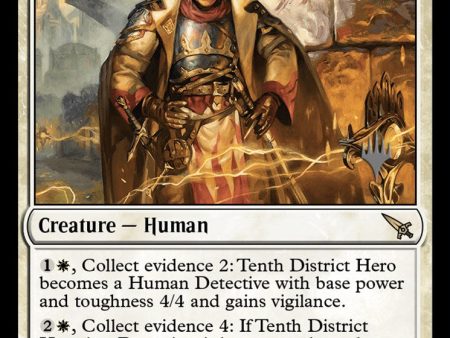 Tenth District Hero (Promo Pack) [Murders at Karlov Manor Promos] Fashion