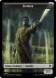 Vizier of Many Faces    Zombie Double-Sided Token [Murders at Karlov Manor Commander Tokens] Sale