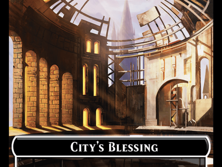 City s Blessing    Human Soldier Double-Sided Token [Murders at Karlov Manor Commander Tokens] Online Hot Sale