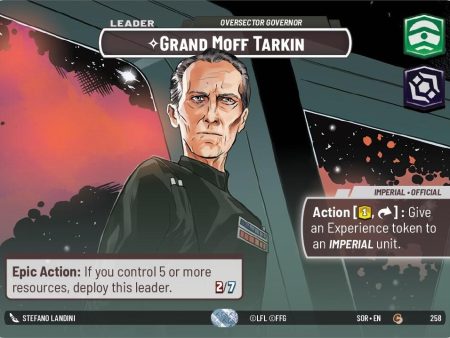 Grand Moff Tarkin - Oversector Governor (Showcase) (258) [Spark of Rebellion] Cheap