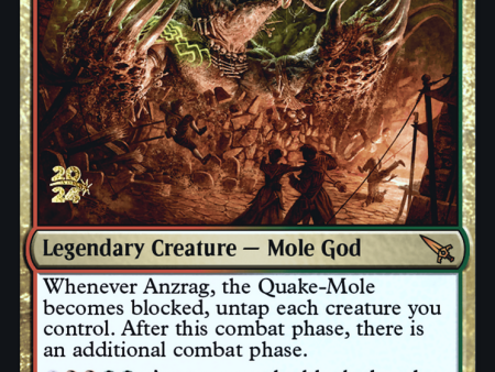 Anzrag, the Quake-Mole [Murders at Karlov Manor Prerelease Promos] For Discount