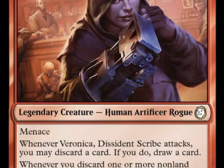 Veronica, Dissident Scribe (Surge Foil) [Fallout] For Cheap