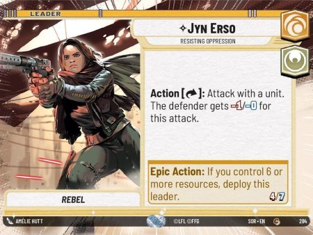 Jyn Erso - Resisting Oppression (Hyperspace) (284) [Spark of Rebellion] Online