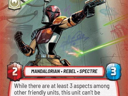 Sabine Wren - Explosives Artist (Weekly Play Promo) (17 20) [Spark of Rebellion Promos] Sale