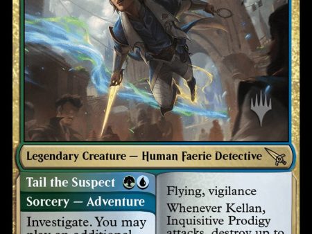 Kellan, Inquisitive Prodigy    Tail the Suspect (Promo Pack) [Murders at Karlov Manor Promos] Fashion