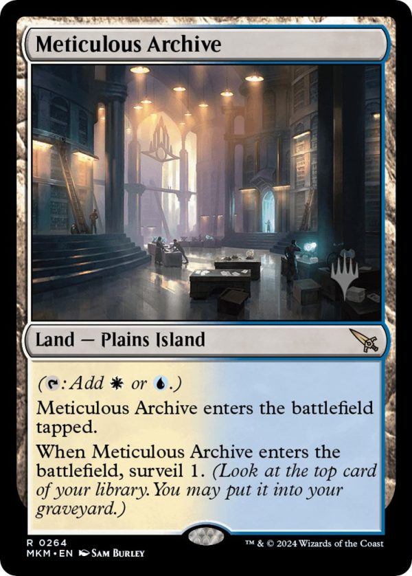 Meticulous Archive (Promo Pack) [Murders at Karlov Manor Promos] Online Sale