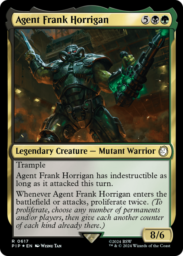 Agent Frank Horrigan (Surge Foil) [Fallout] Discount