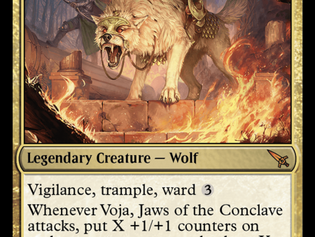 Voja, Jaws of the Conclave [Murders at Karlov Manor Prerelease Promos] Supply