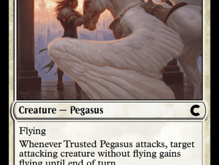 Trusted Pegasus [Ravnica: Clue Edition] Online