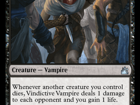 Vindictive Vampire [Ravnica Remastered] Fashion