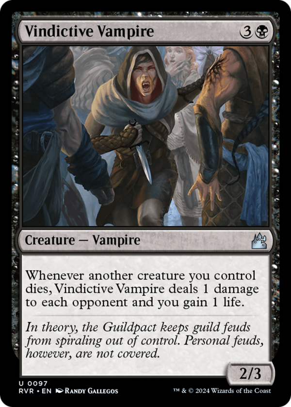 Vindictive Vampire [Ravnica Remastered] Fashion