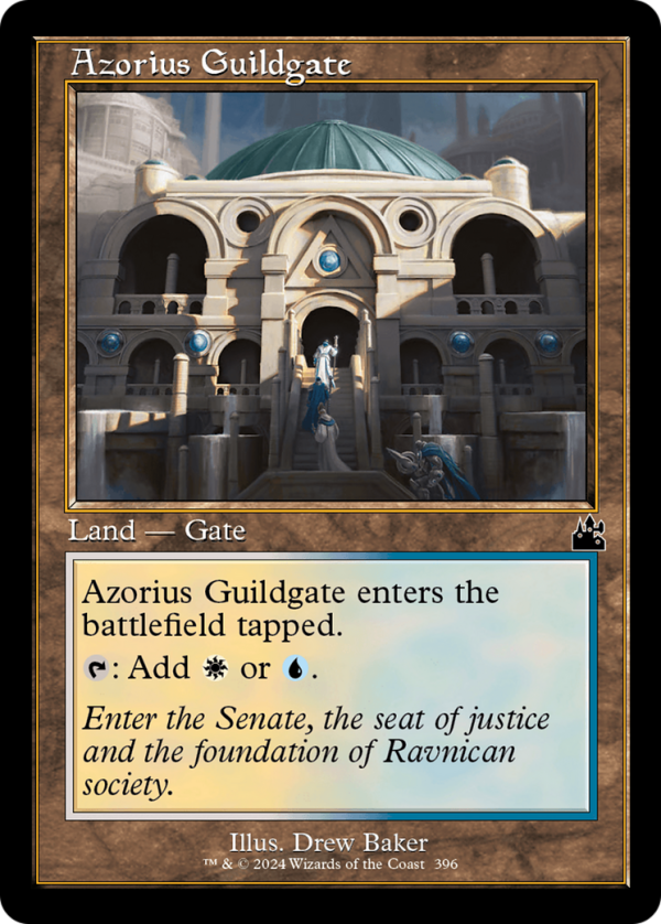 Azorius Guildgate (Retro Frame) [Ravnica Remastered] Supply