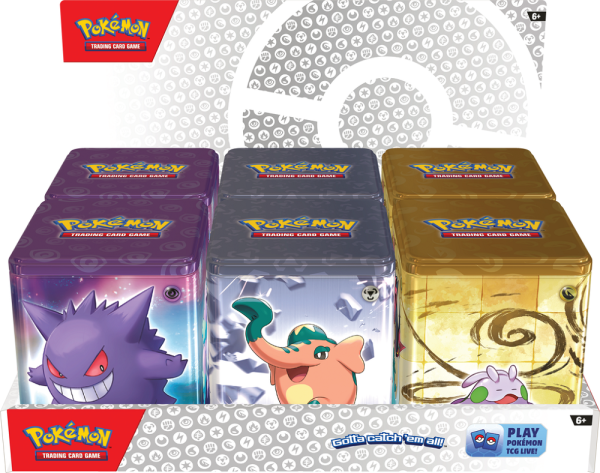 Pokemon Stacking Tin Q1 2024 Supply