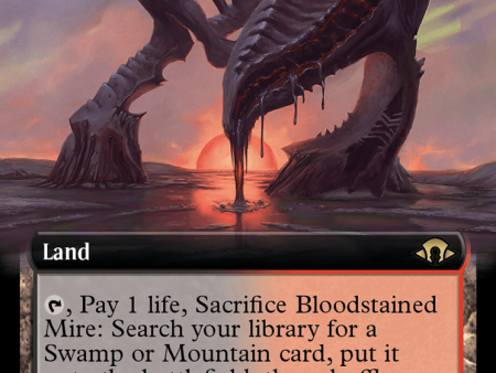 Bloodstained Mire (Extended Art) [Modern Horizons 3] Discount