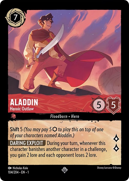 Aladdin - Heroic Outlaw (104 204) [The First Chapter] on Sale