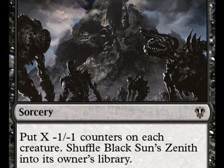 Black Sun s Zenith [Murders at Karlov Manor Commander] Discount