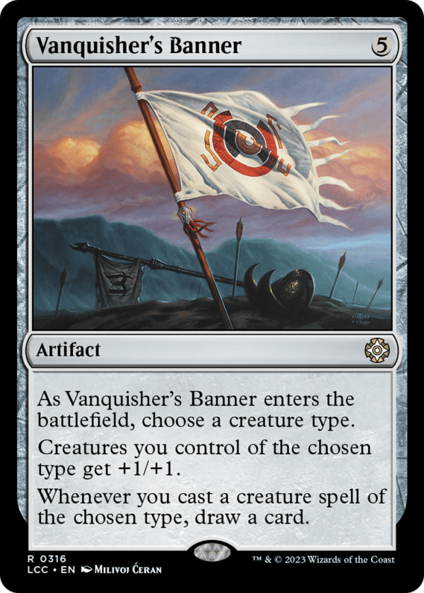 Vanquisher s Banner [The Lost Caverns of Ixalan Commander] For Sale