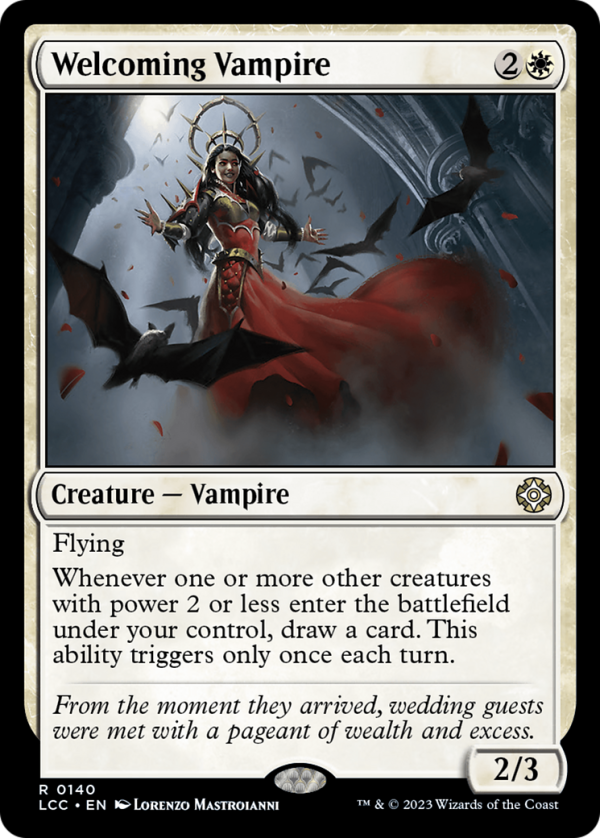 Welcoming Vampire [The Lost Caverns of Ixalan Commander] Online