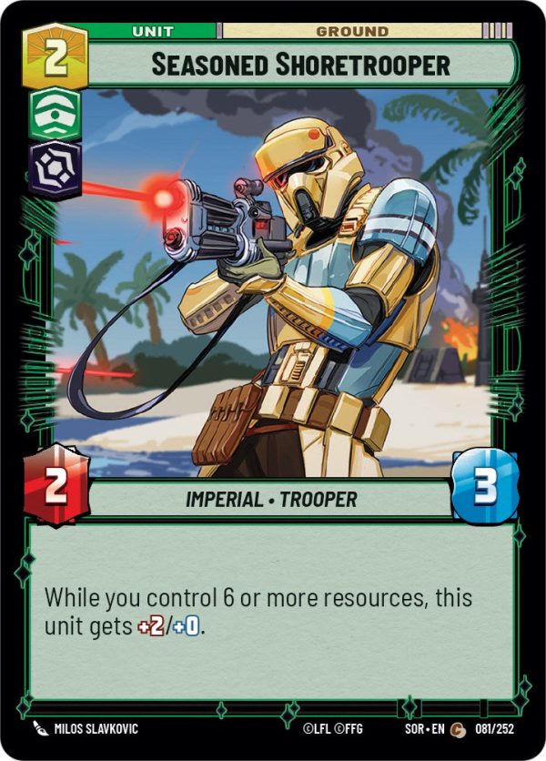 Seasoned Shoretrooper (081 252) [Spark of Rebellion] Cheap