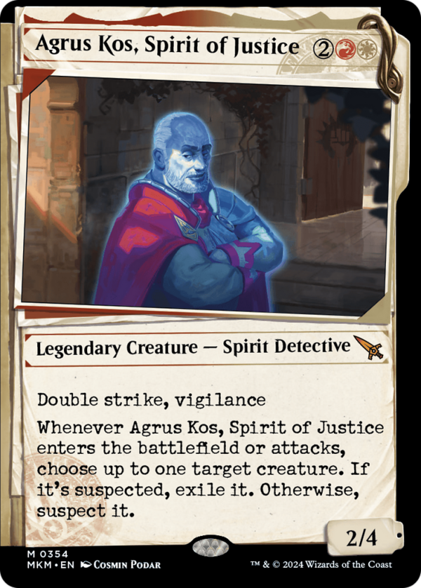 Agrus Kos, Spirit of Justice (Showcase) [Murders at Karlov Manor] Online now