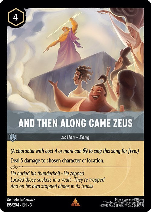 And Then Along Came Zeus (195 204) [Into the Inklands] Sale